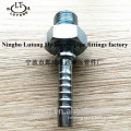 carbon steel BSPP Male For 60 Cone Seat Or Bonded Seal hydraulic hose fitting